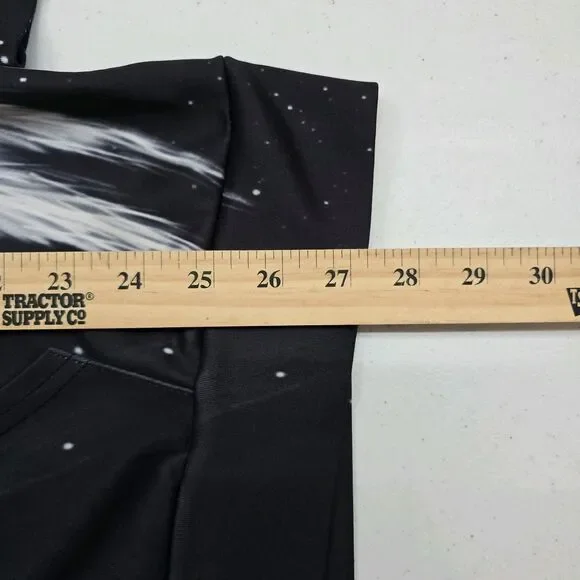 Nightmare Before Christmas Pull over Hoodie Size 2XL-3XL Skeleton Halloween EUC - Picture 10 of 10